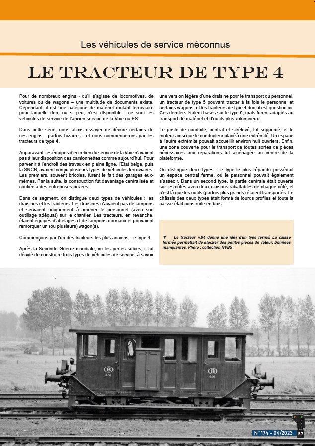 p57 tracteur type4 EL 174