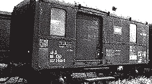 Wagon ex  type 4012B1 n° 46 88 957 2046 3
